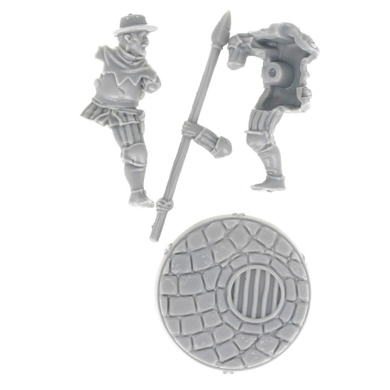Dungeons & lasers -Figurine - Garde 6 