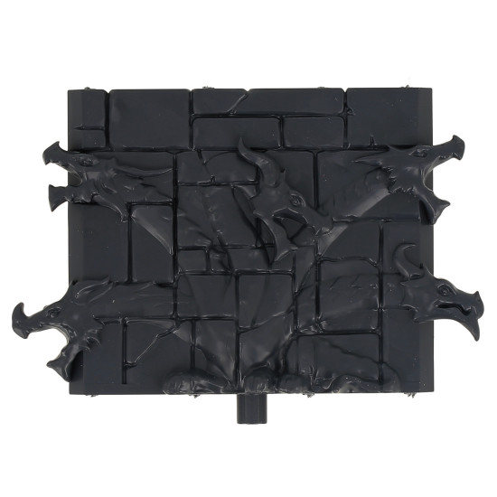 Dungeons & lasers - Accéssoires Fantasy – Mur avec sculpture hydre 