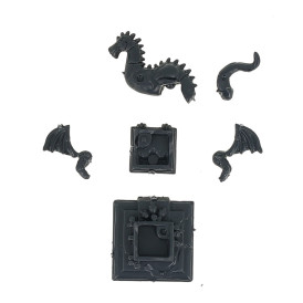 Dungeons & lasers - Accéssoires Fantasy – Statuette dragon 