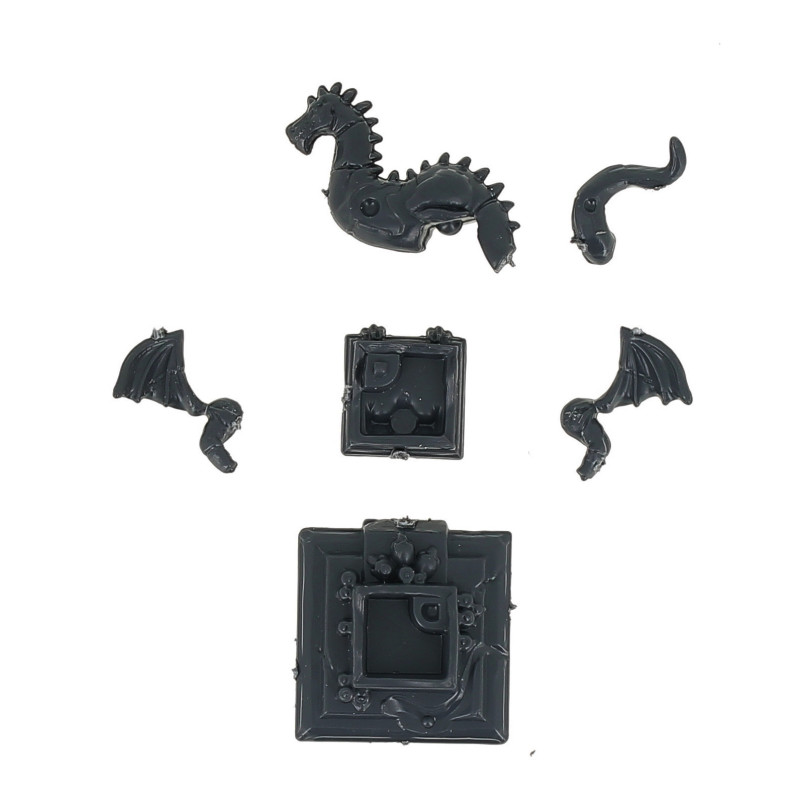 Dungeons & lasers - Accéssoires Fantasy – Statuette dragon 