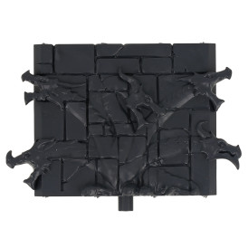 Dungeons & lasers - Accéssoires Fantasy – Mur avec sculpture hydre 