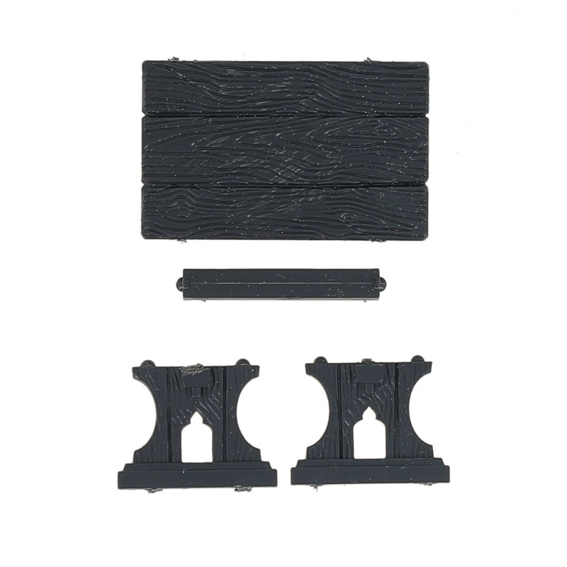 Dungeons & lasers - Accéssoires Fantasy – Table en bois 