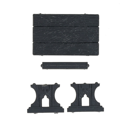 Dungeons & lasers - Accéssoires Fantasy – Table en bois 
