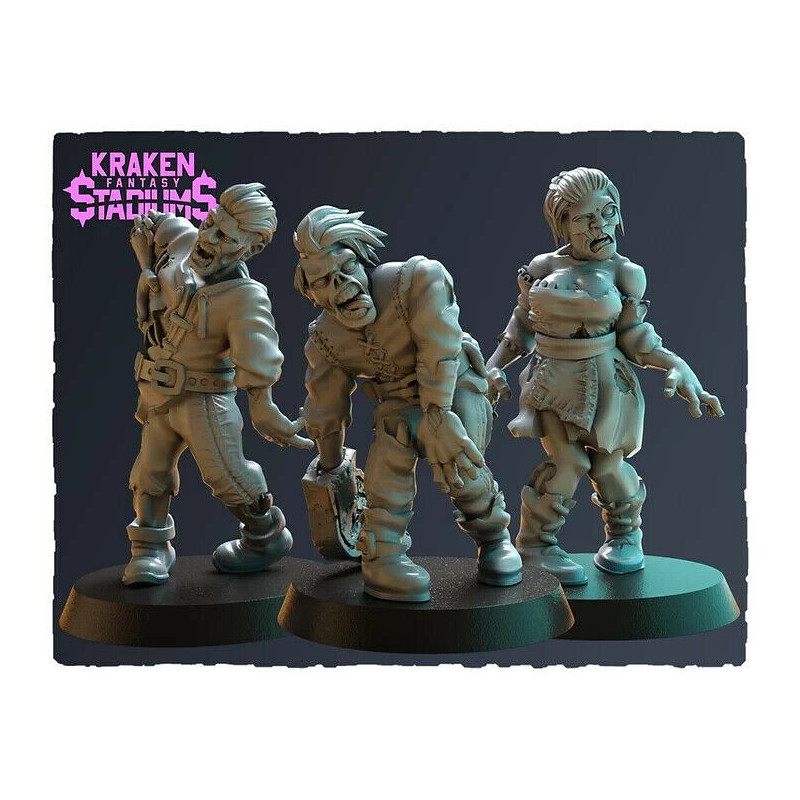 Kraken Fantasy Stadiums – Décors 3D pour Fantasy Football

