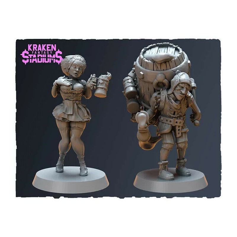 Kraken Fantasy Stadiums – Décors 3D pour Fantasy Football

