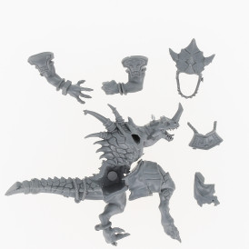  Blood Bowl Vente au détails - Games Workshop Equipe Hommes lézards - Pièce 2 