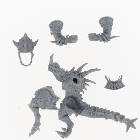 Blood Bowl Vente au détails - Games Workshop Equipe Hommes lézards - Pièce 3 