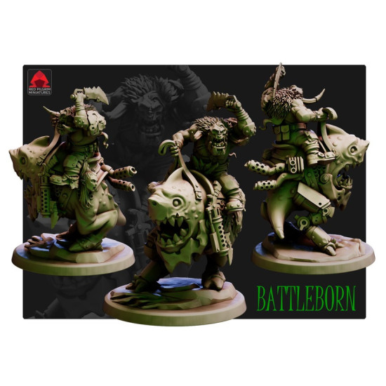 ork – Orks Battleborn – lot de 3 figurines 
