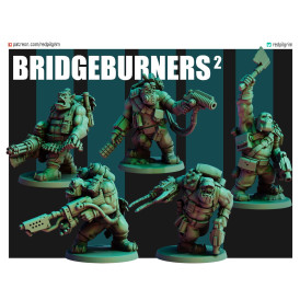 ork – Bridge Runners 2 – lot de 5 figurines 