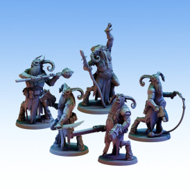 Red Pilgrim – Ravagers - Lot de 3 figurines 