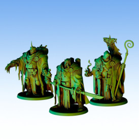 Red Pilgrim – Miasmic Cohort Herald - Lot de 3 figurines 