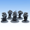 Red Pilgrim – Chapterhouse Squad - Lot de 5 figurines 