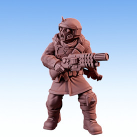 Red Pilgrim – Vulture Warrior with Melter 