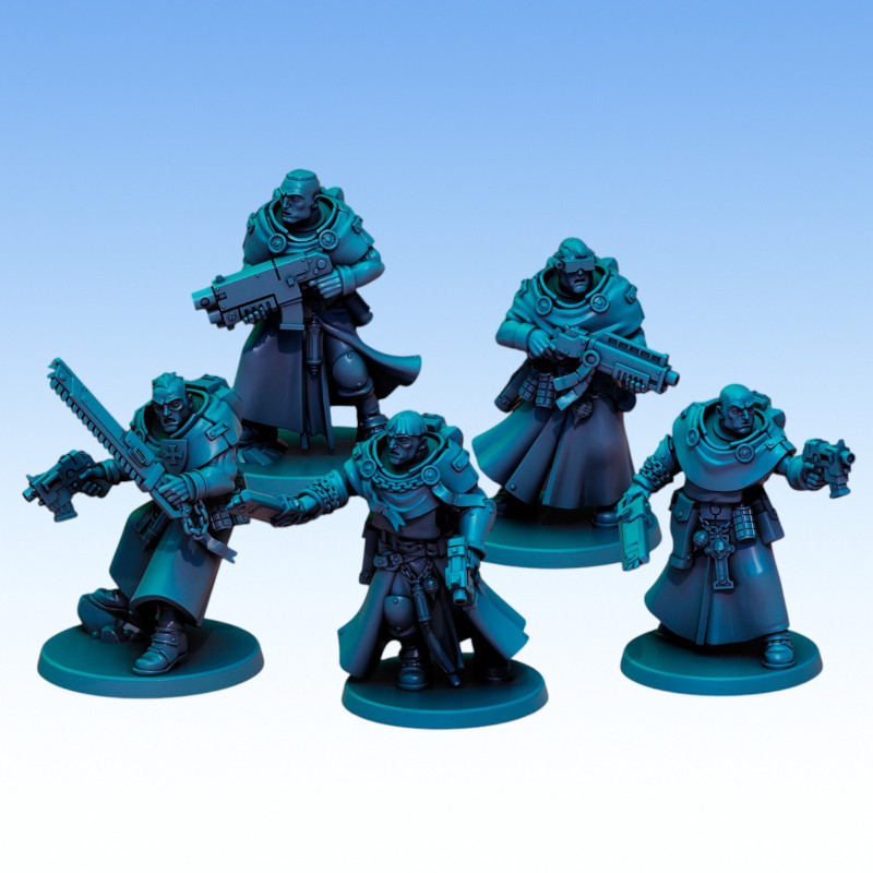 Red Pilgrim -  - Lot de 3 figurines 