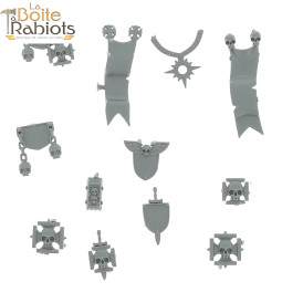  Warhammer 40000 Rabiots Bitz - Games WorkshopDreadnought Vénérable - Pièce 30 