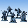 Red Pilgrim - Retinue - Lot de 5 figurines 