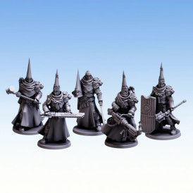 Red Pilgrim - The Penitents - Lot de 5 figurines 