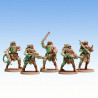 Red Pilgrim – Desert Hawks Janissaries - Lot de 5 figurines 
