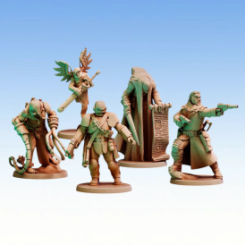 Red Pilgrim – Retinue 4 – Lot de 5 figurines 
