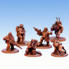 Red Pilgrim – Halfling Recon Team 2 - Lot de 6 figurines 