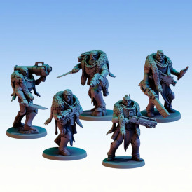 Red Pilgrim - Wolfpack - Lot de 5 figurines 