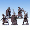 Red Pilgrim – Trench Crusaders - Lot de 5 figurines 