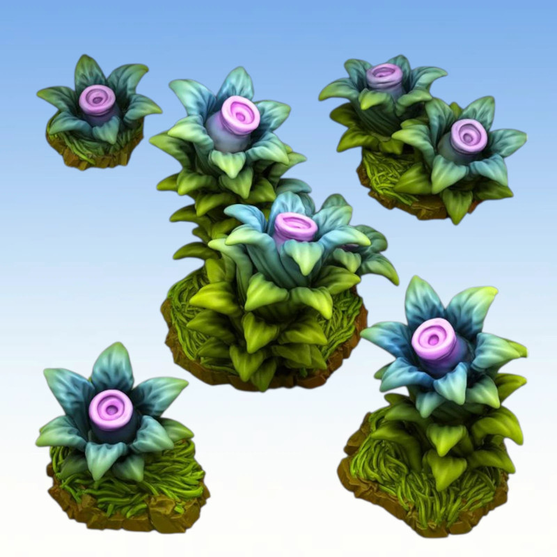 Fantastic Plants & Rocks – Dangerous Night Plants 