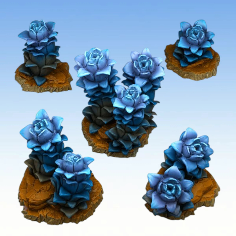 Fantastic Plants & Rocks – Night Desert Plants 
