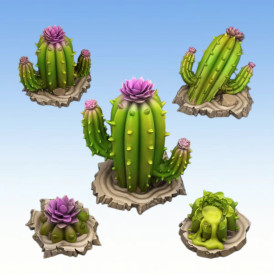 Fantastic Plants & Rocks – Magic Cactus 