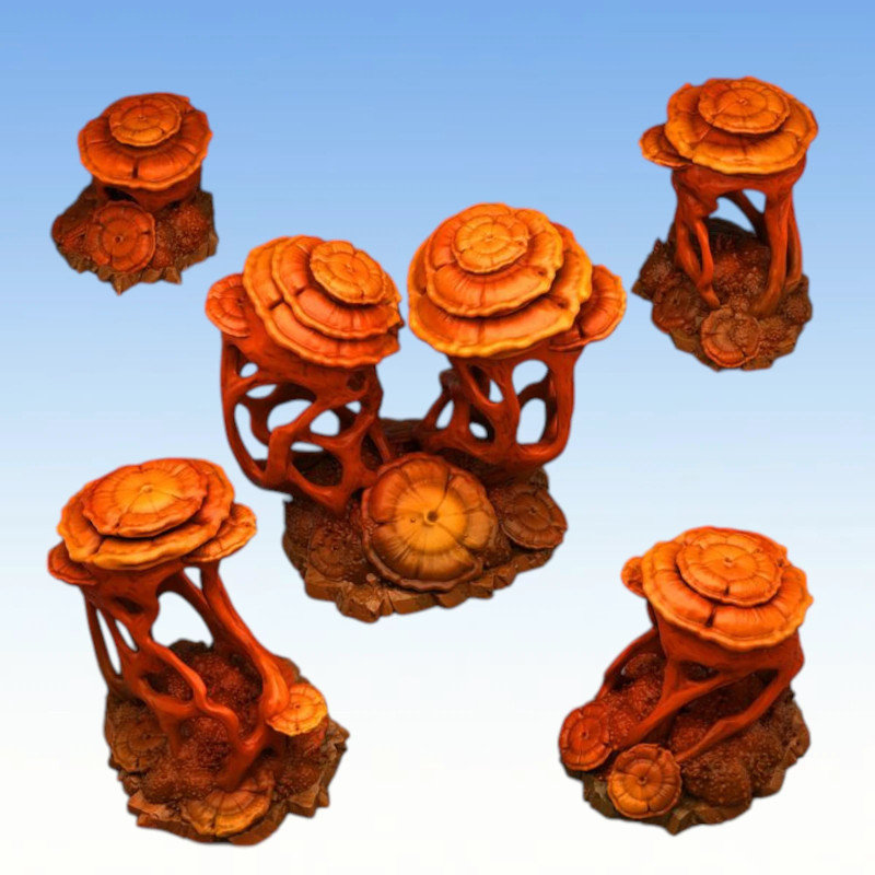 Fantastic Plants & Rocks – Underdark Mushrooms 