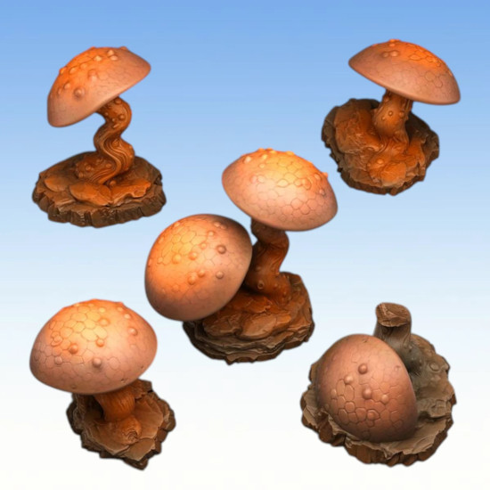 Fantastic Plants & Rocks – Cursed Mushrooms 