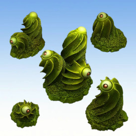 Fantastic Plants & Rocks – Toxic Sewer Eye Plants 
