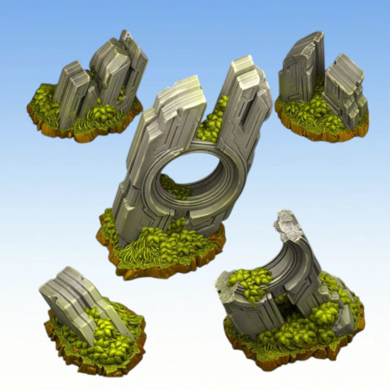 Fantastic Plants & Rocks – Overgrown Relics 