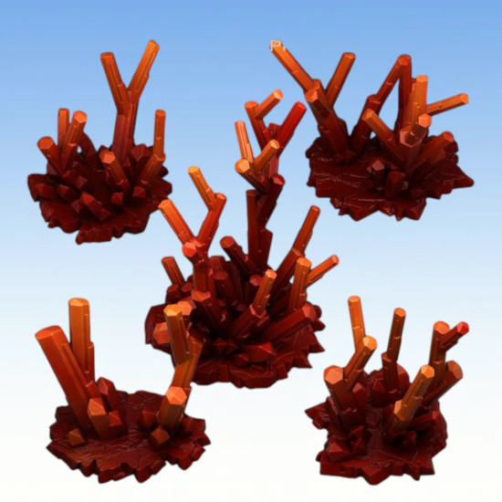 Fantastic Plants & Rocks – Fire Crystals 