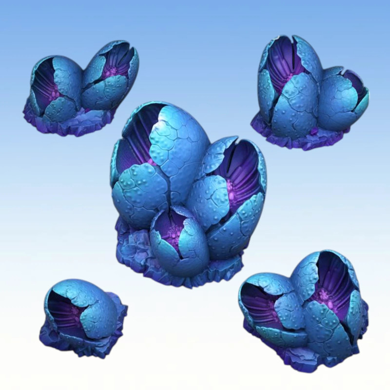 Fantastic Plants & Rocks – Hatched Alien Eggs 