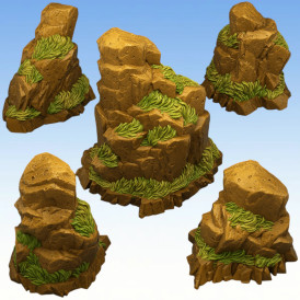 Fantastic Plants & Rocks – Ancient Jungle Ruins 