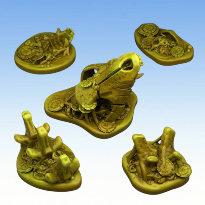 Fantastic Plants & Rocks – Swamp Monster Bones 
