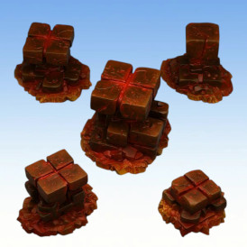 Fantastic Plants & Rocks – Mysterious Magma Cubes 