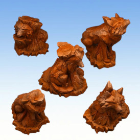 Fantastic Plants & Rocks – Mythic Rockwolves 
