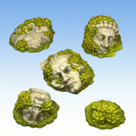 Fantastic Plants & Rocks – Overgrown Statues 
