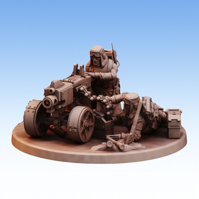 Red Pilgrim – Desert Hawks Heavy Support Team 