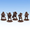 Red Pilgrim – Recon Team - Lot de 5 figurines 