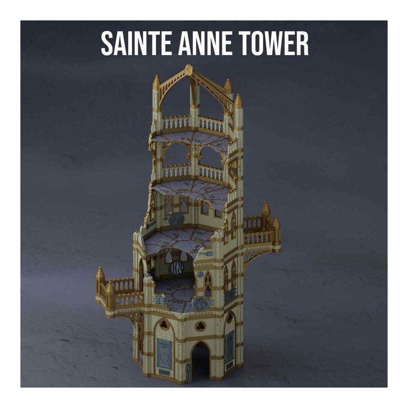 Fabricator's Lair - Gothic Ruins - Saint Anne Tower & Repentium - XX 