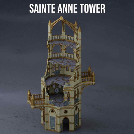 Fabricator's Lair - Gothic Ruins - Saint Anne Tower & Repentium - XX 