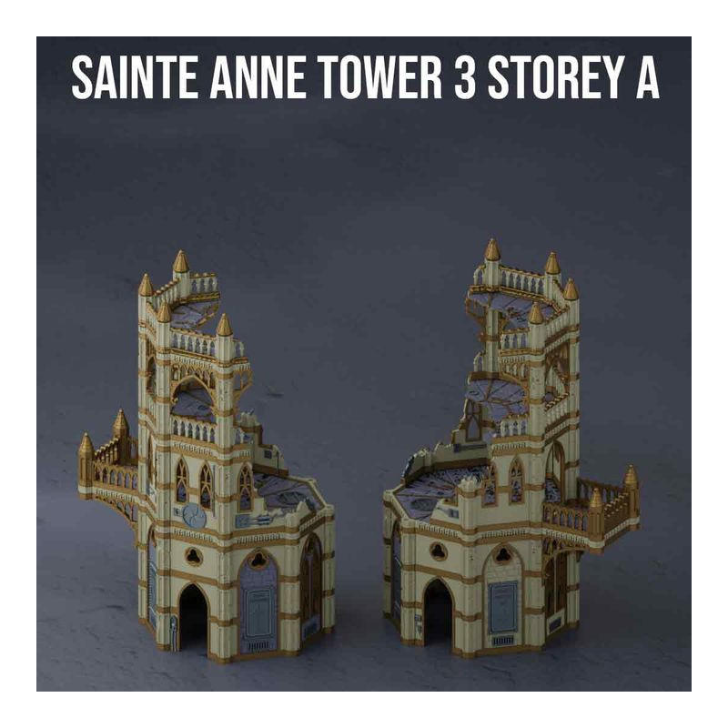 Fabricator's Lair - Gothic Ruins - Saint Anne Tower & Repentium - XX 