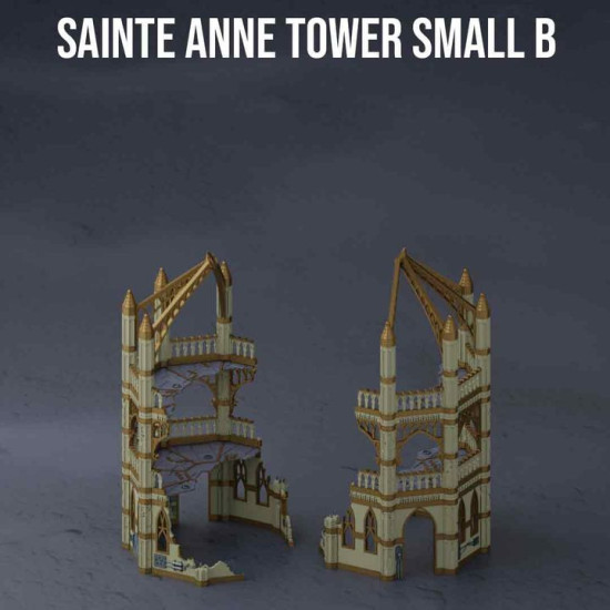 Fabricator's Lair - Gothic Ruins - Saint Anne Tower & Repentium - XX 