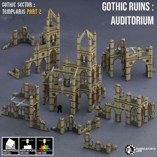 Fabricator's Lair - Gothic Ruins - Auditorium - XX 