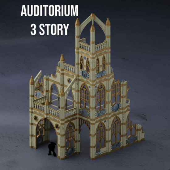 Fabricator's Lair - Gothic Ruins - Auditorium - XX 