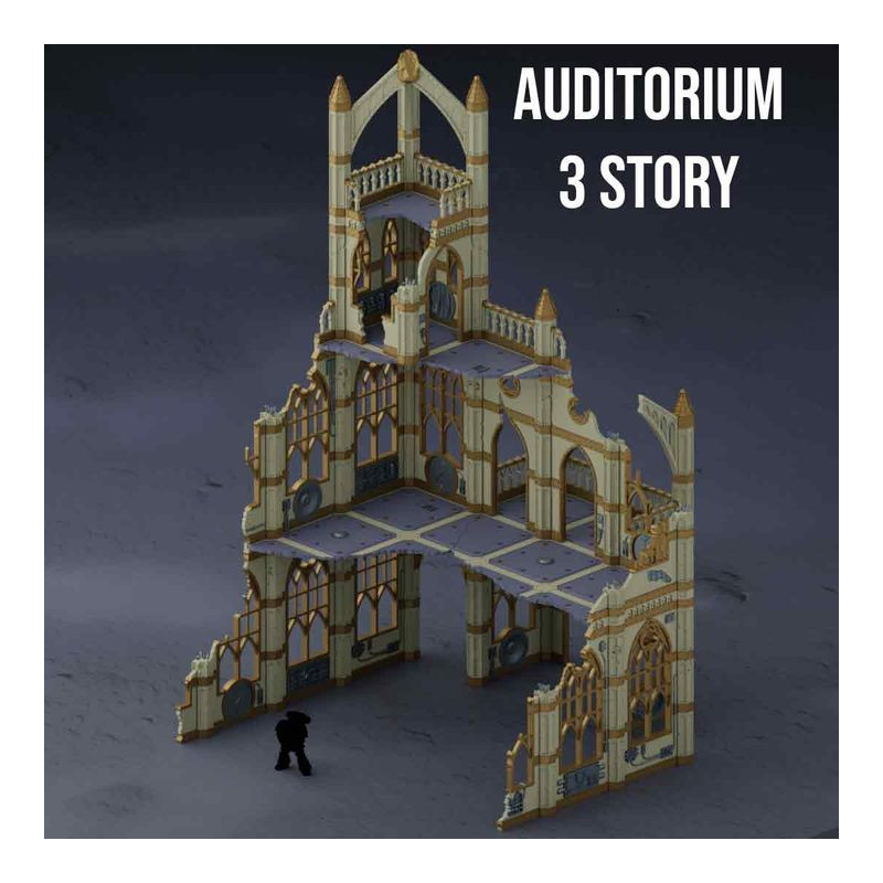 Fabricator's Lair - Gothic Ruins - Auditorium - XX 