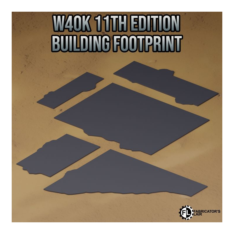 Fabricator's Lair - Foldable Terrain for W40K 11th ed. - XX 